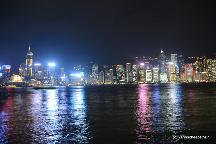 hong kong skyline -foto: karin scheepstra-